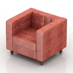 3D Armchair preview