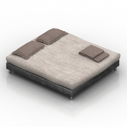 bed peris dls 3D Model Preview #a338cc30
