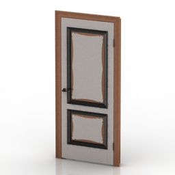 door 2 3D Model Preview #10b0f444
