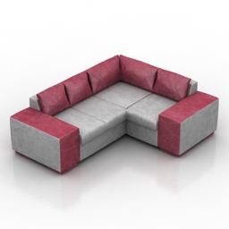 sofa lira dls 3D Model Preview #a8a3d171
