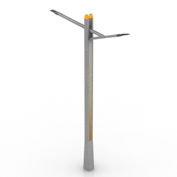 lamppost led09-03 3D Model Preview #e2e5fabe