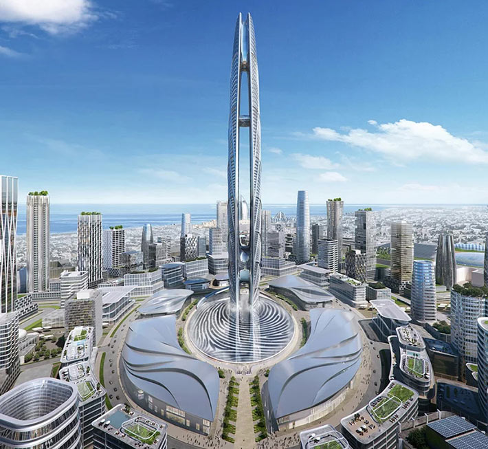 Burj Jumeira skyscraper, Dubai, United Arab Emirates