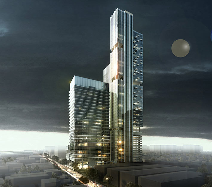 Green Cascades towers, Surabaya, Indonesia