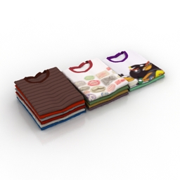 t-shirts 3D Model Preview #88441270
