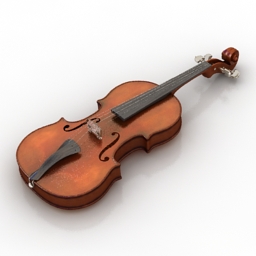 3D Violin preview