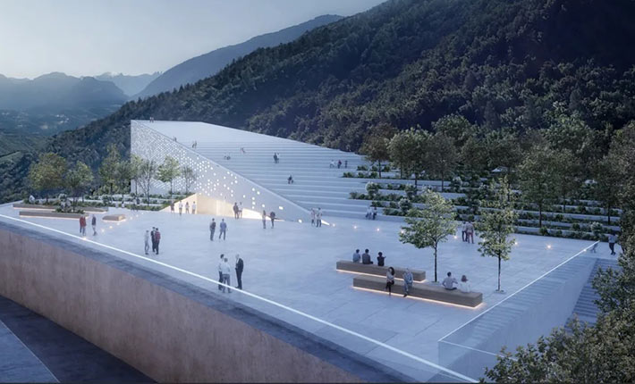 Museum Quarter by Snøhetta, Bolzano, Italy
