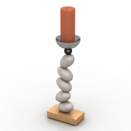 3D Candlestick preview