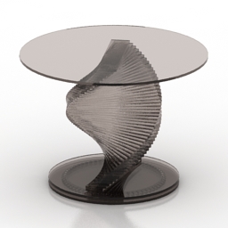 table glass 3D Model Preview #b28ef958