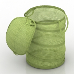 3D Cloth basket preview