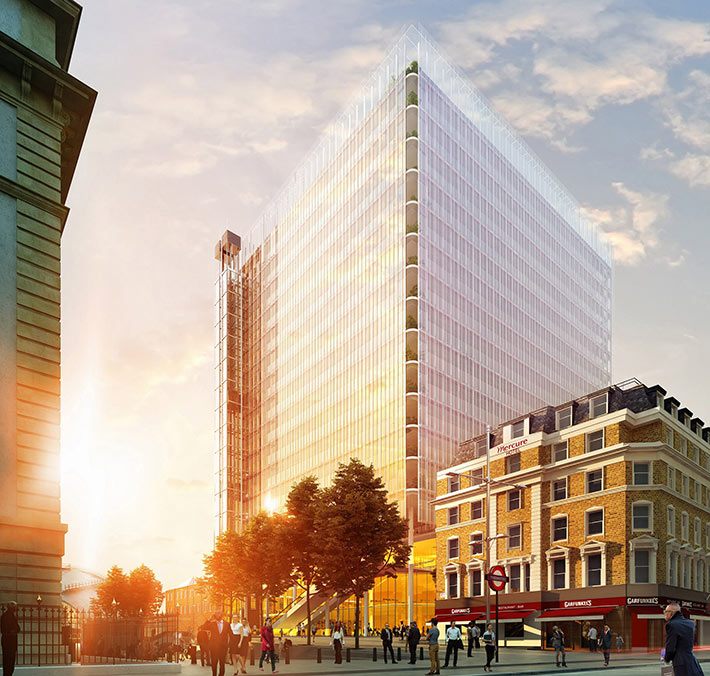 Paddington Cube by Renzo Piano, London, UK