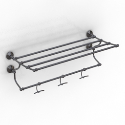 hanger chattam 3D Model Preview #5825c842
