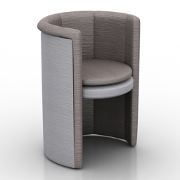 3D Armchair preview