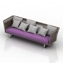 3D Sofa preview