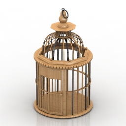 birdcage 3D Model Preview #43893c53