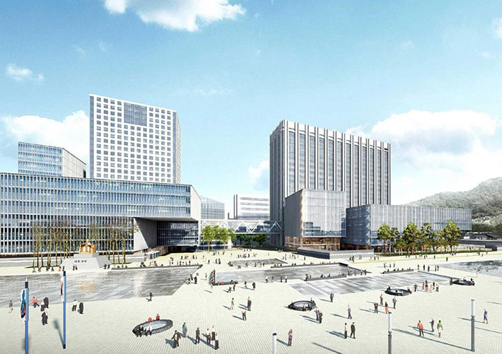 New Gwanghwamun Square, Seoul, South Korea