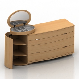 locker alf dolcevita 3D Model Preview #736de6aa