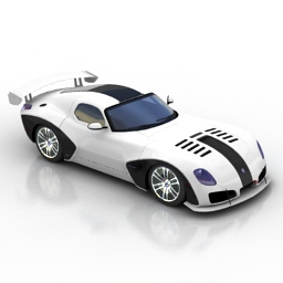 3D Car preview