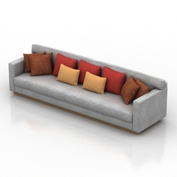 sofa modern 3D Model Preview #f32944a2