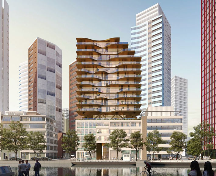 Residential building, Rotterdam, The Netherlands