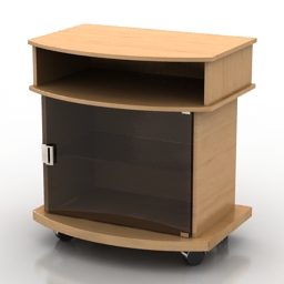 locker bollard 3D Model Preview #e1ae0c14