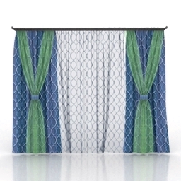 3D Curtain preview