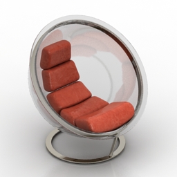 3D Armchair preview