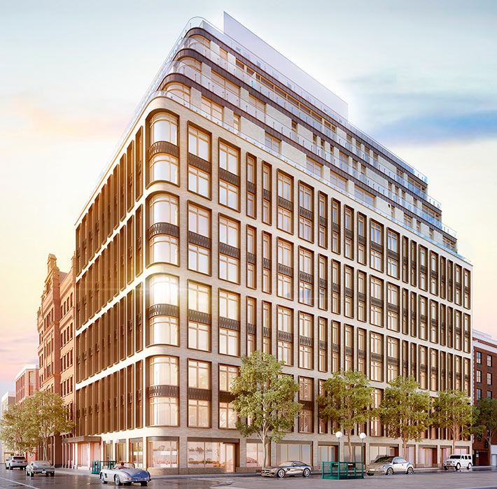 40 Bleecker apartments, New York City, USA