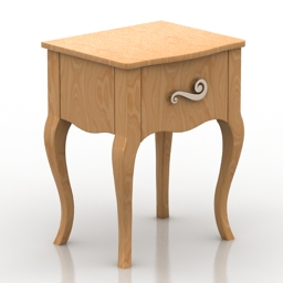 nightstand - 3D Model Preview #da7a6fff