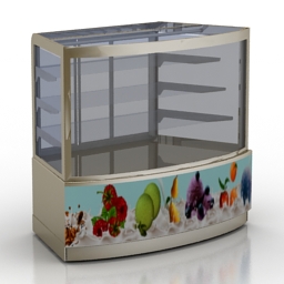 showcase confectionery es  system limicola ext45 3D Model Preview #47ec48ff