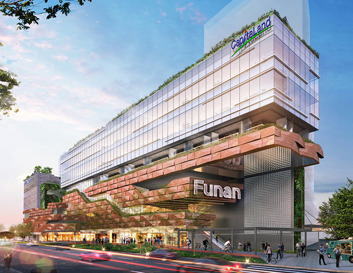 Funan community by Woods Bagot, Singapore