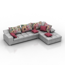 sofa 3D Model Preview #53dac173