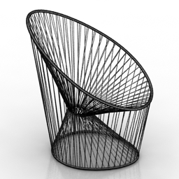 armchair mexico diabolo 3D Model Preview #34beb745