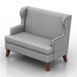 sofa 1 3D Model Preview #2ebada6f