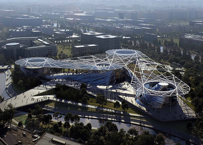 Shanghai Future Park by Studio Link-Arc, Shanghai, China