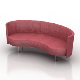 sofa phil flexform 3D Model Preview #cdea6ae2