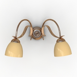3D Sconce preview