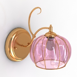 3D Sconce preview