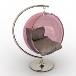 armchair ball 3D Model Preview #87462dcc