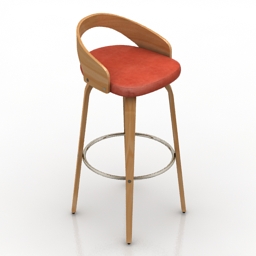 chair bar grotto 3D Model Preview #fc008d78