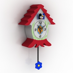 clock 3D Model Preview #58196c3e
