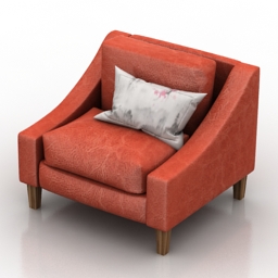 3D Armchair preview