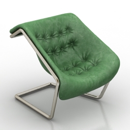3D Armchair preview