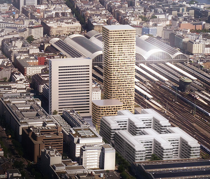 Frankfurt Grand Central Tower, Frankfurt, Germany