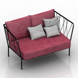sofa tsinos 3D Model Preview #168946b5