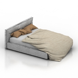bed poliform 3D Model Preview #0bfaa6aa