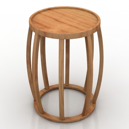 table b&b italia loto 3D Model Preview #46c96934