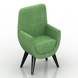 armchair manie 3D Model Preview #cb288d6e