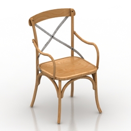 armchair gramercy home tristan 3D Model Preview #55d5eaf3