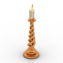 3D Candlestick preview