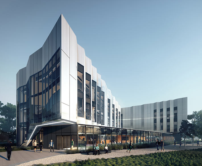 Technology building and campus, Melbourne, Australia